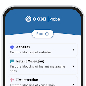 OONI Probe Phone App